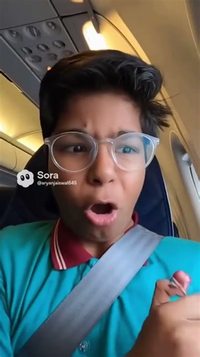 Experence Flight for first time #ai #trending #youtubeshorts