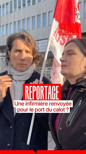 Herstory | Majdouline, infirmière à la Pitié‑Salpêtrière depuis 7 ans, a été licenciée et radiée pour avoir refusé d’enlever son calot. Cette... | Instagram