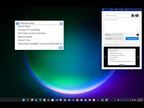 NoteDex Windows App 2025