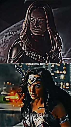 Captain Marvel vs Wonder Woman