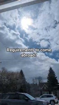 Basic Requirements to come abroad # Kushi stories # shorts# general information # Students #english