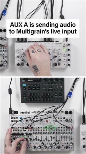 Jellymix easily combines line-level, modular-level and HI-Z instruments #intellijel #jellymix
