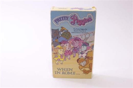 Pretty Piggies, When in Rome, VHS, 1990, Cartoon, Video Tape, Children's Video Library, ~ 251227-WH 1015 - Etsy Canada
