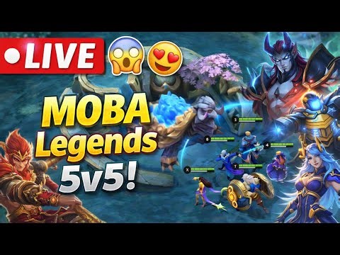 MOBA Legends 5v5 Ranked Match 🔥 Pro Gameplay Live Hindi