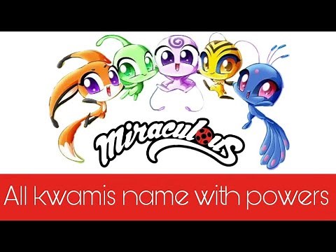 All kwamis name (with pictures)