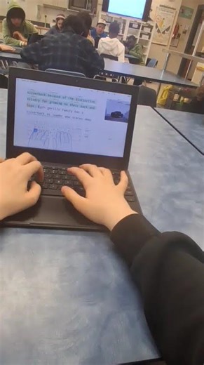 man types on computer not clickbait gone wrong