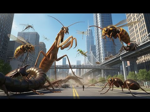 ◀ If Insects Were 1000x Bigger ▶ | Ranked by Giant Size | 3D Comparison