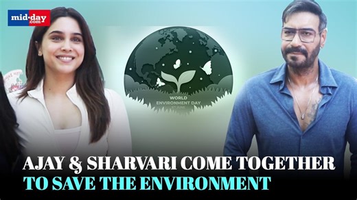 Ajay Devgn & Sharvari join the fight against plastic pollution | World Environment Day 2025