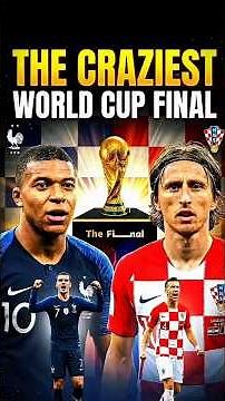 2018 World Cup Final Match Summary 🏆 | France vs Croatia #shorts