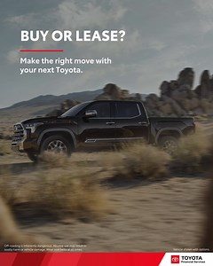 At Toyota Financial Services, we turn dreamers into drivers. We’re here to help you weigh your options when it comes to financing your next Toyota. Learn more: https://toyota.us/4gp4lHv #TFSThoughtFuel | Toyota Financial Services USA | Facebook