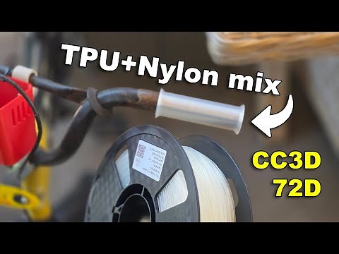 TPU+Nylon Mix: Is CC3D TPU 72D the Toughest Flexible Filament?