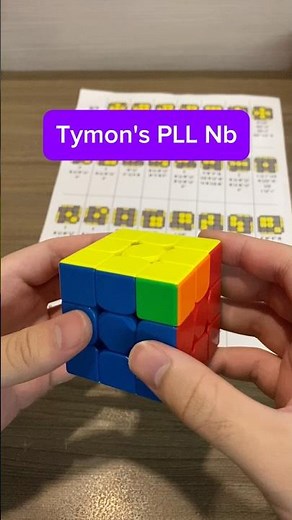 Tymon's PLL Nb tutorial #rubikscube #rubik #cubing #rubik3x3 #rubiks #speedcubing #speedcube #cfop