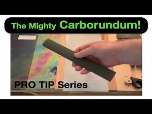 Stained Glass Tools~ Carborundum Stone.