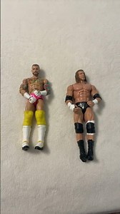 Whose Wwe theme song is better? ￼ #wwe #wwefigures #aew #wwering #wweroster #wwecmpunk #wweraw