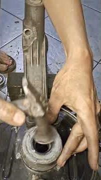 #Tutorialvespa Cara pasang sil roda