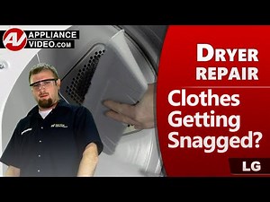 Dryer with Clothes Getting Snagged, Ripped & Damaged - Why this is Happening