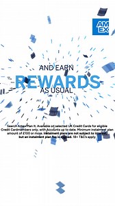 720 reactions · 3 comments | Spread the cost of your purchases into fixed monthly payments across 3, 6 or 12 months with Plan It™ Instalment Plans. | American Express | Facebook