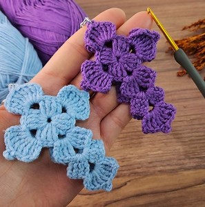 64K views · 2.2K reactions | Wonderful!! very easy crochet cross symbol gift key chain making. #crochet #knitting | Aslı ile sanatsal tasarımlar | Facebook