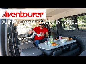 AVENTOURER ORIGIN JUMPY COMBI | Van tour visite de notre van aménagé et installation du meuble bas