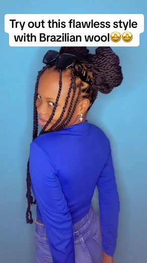 Simple Hairstyles with Brazilian Wool: Easy Braiding Styles to Try