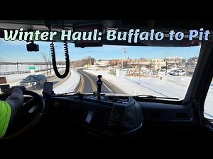 Dump Truck Hauling Dirt from Buffalo, MN to Monticello Pit | Freezing Winter Temps