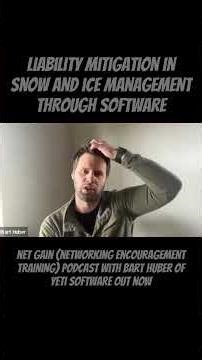 The right software helps you reduce liability in snow and ice management. #snowremoval