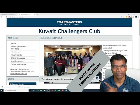 How to use the Toastmasters Club Management Tools with FreeToastHost - Part 2