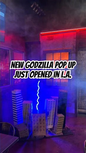 First look inside the Godzilla pop up in Koreatown L.A.