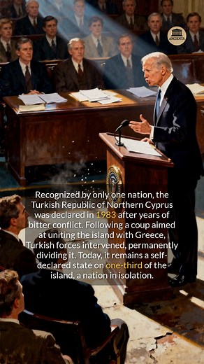 Born from conflict, the Turkish Republic of Northern Cyprus remains a globally unrecognized state. #history #worldhistory #Cyprus | Ancienta