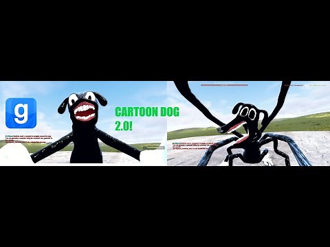 NEW! (Cartoon Dog 2.0 Trevor Henderson Creature UPDATE! Garry's Mod)