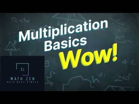 Math Zen Multiplying with Counters with captions