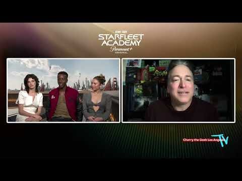 Star Trek: Starfleet Academy INTERVIEW- Zoë Steiner, Karim Diane (Jay-Den) and Bella Shepard