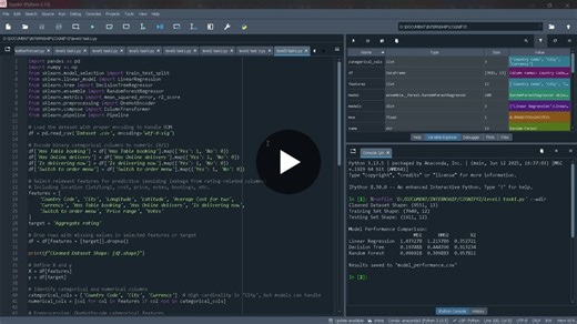 #machinelearning #predictivemodeling #regression #datascience #randomforest #decisiontree #linearregression #analyticsproject #python #cognifyztechnologies | Sousthab Mitra