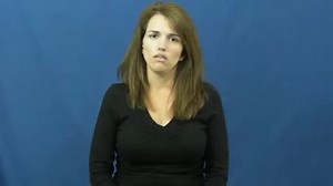 Watch how to sign 'evocation' in American Sign Language.