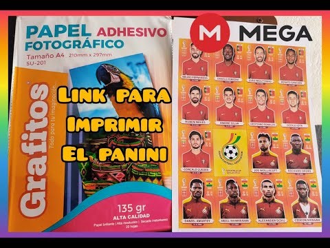 Imprimir Y Llenar Álbum Panini