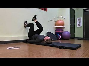 Figure 4 Glute Stretch Against Wall