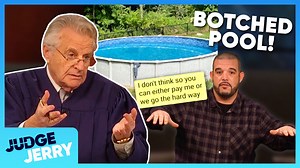 25K views · 242 reactions | Dana is suing his contractor James, for $5,000, after installing a botched pool that took 12 days instead of two. #JudgeJerry | Judge Jerry | Facebook