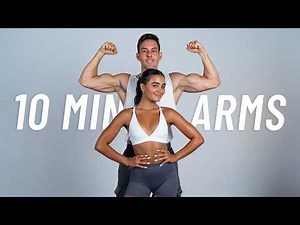 10 Min Standing Arm Workout With Dumbbells