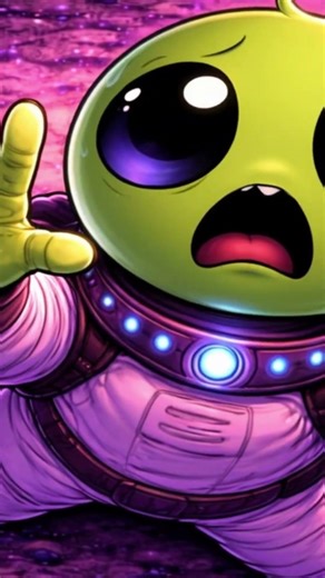 Will the monster eat him?! Earth alien Dirk. #sunoai #animation #cartoon #grokai #chatgpt #music