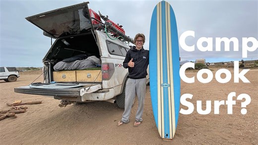 First Surf Trip In Baja Mexico - Camp and Cook