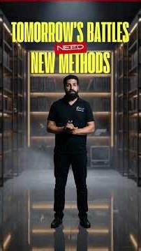 Tomorrow’s Battles Need New Methods | MDCAT Master Classes