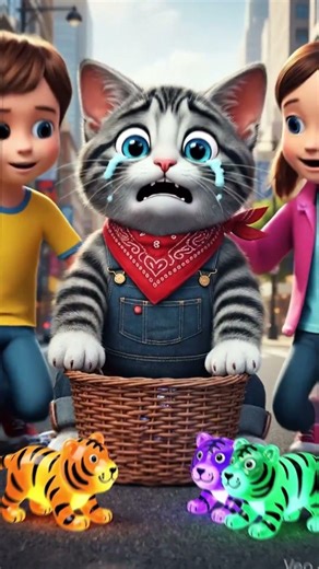 This Cat’s Toy Shopping Ended in the Most Unexpected Way 😲🐱#cartoon #cute cats #catstory