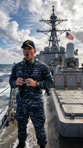 Captain Command on Navy Warship #military #aviation