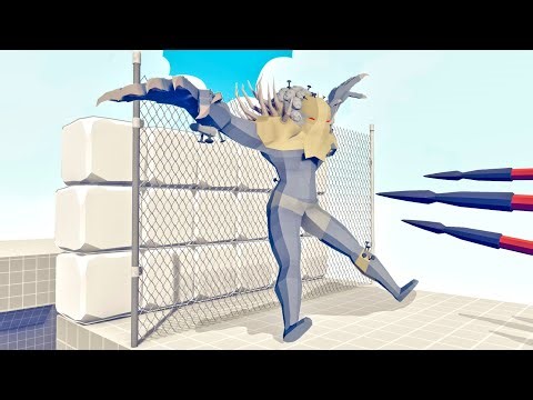 BALLISTIC IMPACT ON A WALL | TABS - Totally Accurate Battle Simulator