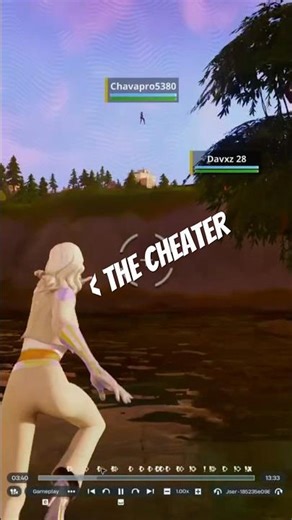 I got a CHEATER BANNED for the FIRST time! #fortnite #fortniteclips #cheater