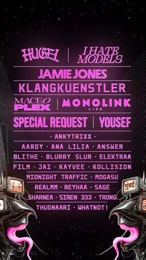 CIRCUS INDIA on Instagram: "Circus 2025 has arrived - and our new home is Mumbai! Global headliners, India’s finest acts, and one monumental stage. Presented by @monkeyshoulderindia Circus brings the next chapter of dance culture to India. @hugelthug | @ihatemodels1 | @jamiejonesmusic | @klangkuenstler | @monolinkmusic | @maceoplex | @s_p_e_c_i_a_l_r_e_q_u_e_s_t | @yousefcircus Dec 26–29 | Mumbai | Dome, SVP Stadium Secure your Tickets now exclusively on @skillboxofficial"