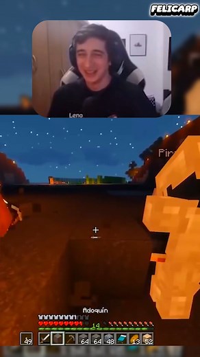 27K views · 28K reactions | Q ME DECIS SI ESTOY ACA PICANDOO藍藍 #vector #minecraft #clipsdetwitch #clipsdefeli #clips | Clipsdefeli | Facebook