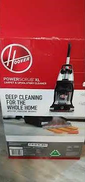 Handle removal of Hoover Power Scrub XL Carpet washer