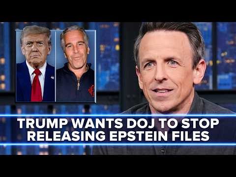 Trump Wants the Justice Department to Stop Releasing New Epstein Files