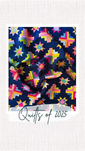 Meghan Morris | Longarm Quilter & Pattern Designer on Instagram: "✨ Quilts of 2025 ✨ A little look back at everything that came across my sewing table this year. Some brand new pattern releases. Some quilts for lookbooks and magazines. A few older designs that needed a refresh. Every one of these pushed my creativity forward in a different way, and I’m feeling really grateful heading into the new year. Here’s the 2025 lineup: * Threads of Intention * Aaron’s Garden (made just for me in AGF Bloom